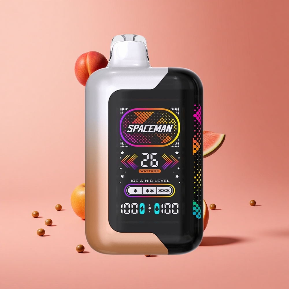 Sulu Şeftali Karpuz SMOK SPACEMAN SP40000 40000 Puf 20ml