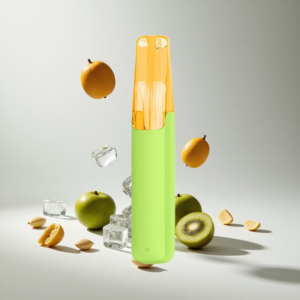 Kivi Buzu Snowplus Dash 4000 Puf 7.5 ml Sıvı Hacmi ve 530 mAh Pil Kapasitesi Disposable Device