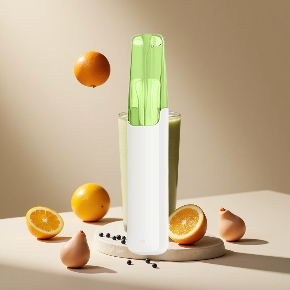 Matcha Smoothie Snowplus Dash 4000 Puff Atılabilir Cihaz Seramik Atomizör 530 mAh Pil Kapasitesi