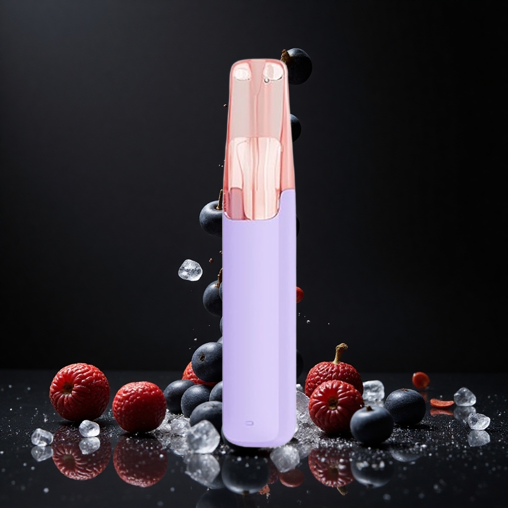 Siyah Ejderha Buz Snowplus Dash 4000 Puff Kullan-At Cihazı Seramik Atomizer 530 mAh Pil Kapasitesi