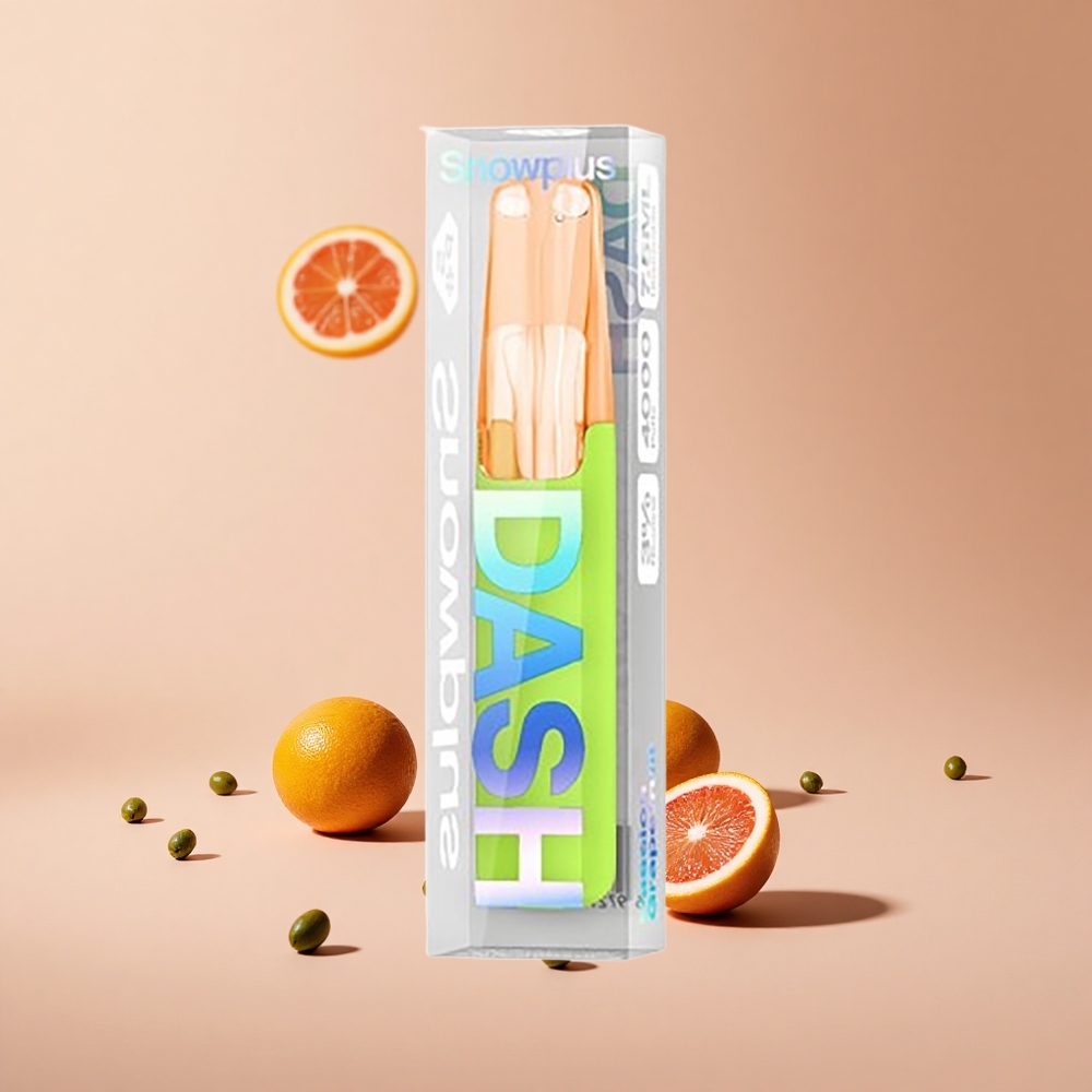 Tutku Greyfurtlu Snowplus Dash 4000 Puffs 7.5 ml E-sıvı Hacmi ve %3,%5 Nikotin İçeriği