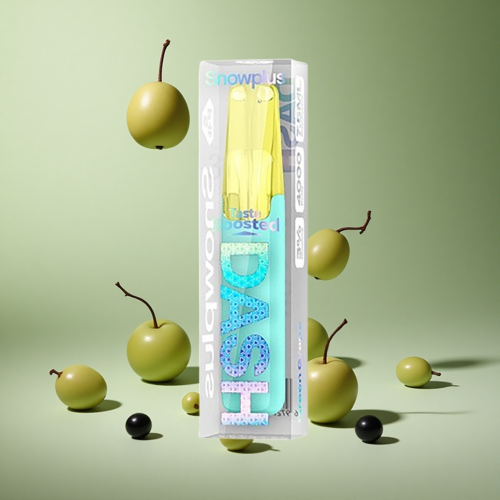 Yeşil Üzüm Snowplus Dash 4000 Puffs 7.5 ml 530 mAh