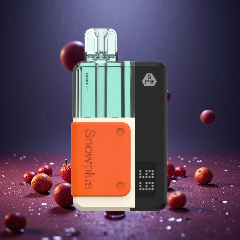 Neon Yağmuru Snowplus Swift 15000 Puff Tekrar Kullanılabilir Pil, Değiştirilebilir 2 10ml Doldurma Seti