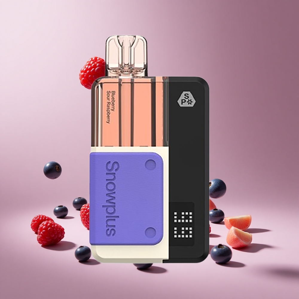 Mavi Ahududu Ekşi Ahududu Snowplus Swift 5000 Puffs Çift Mesh 1000 mAh
