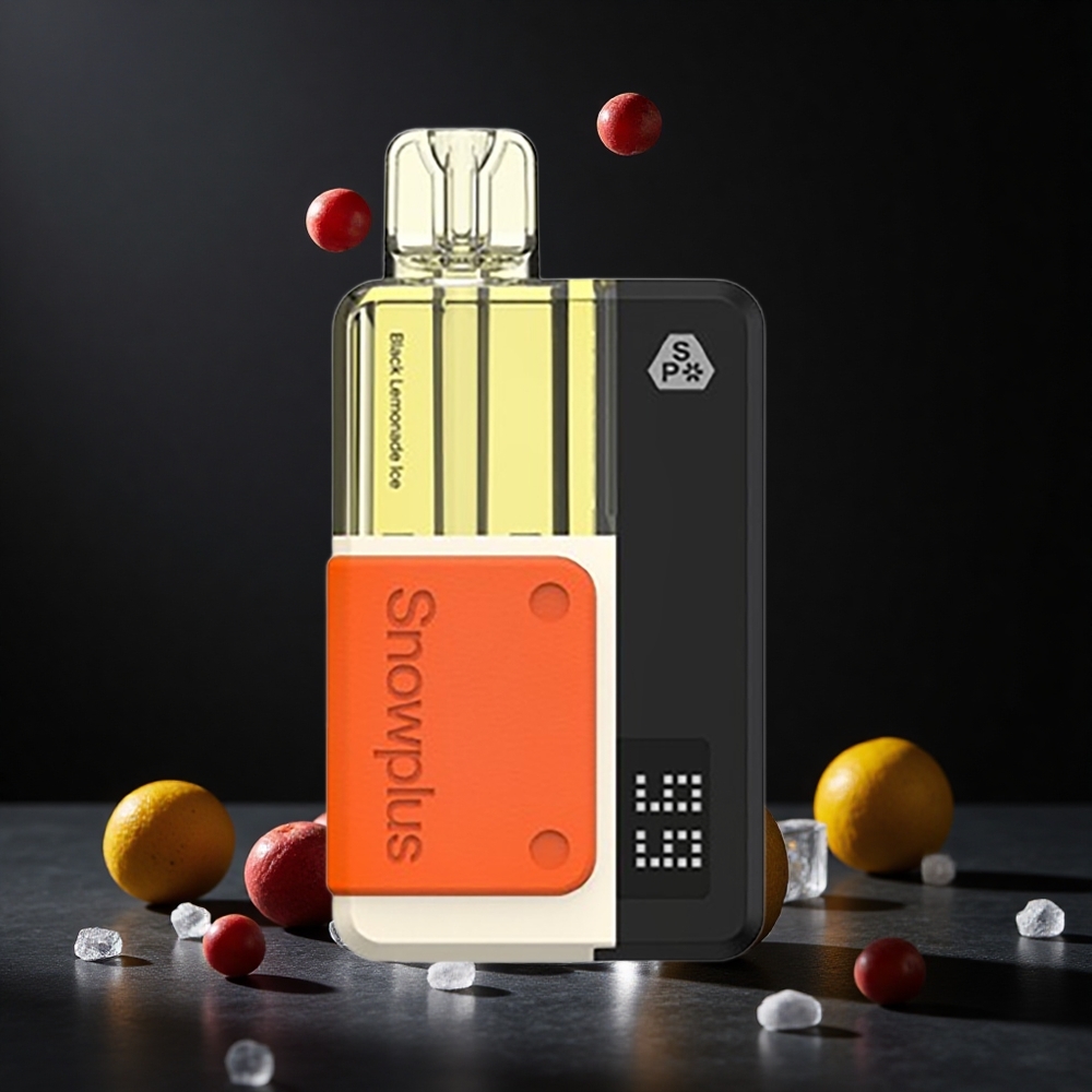 Siyah Limonata Buz Snowplus Swift 5000 Puffs Prefilled Pod Kit 1000 mAh Pil Kapasitesi 2 10 ml E-sıvı Hacmi