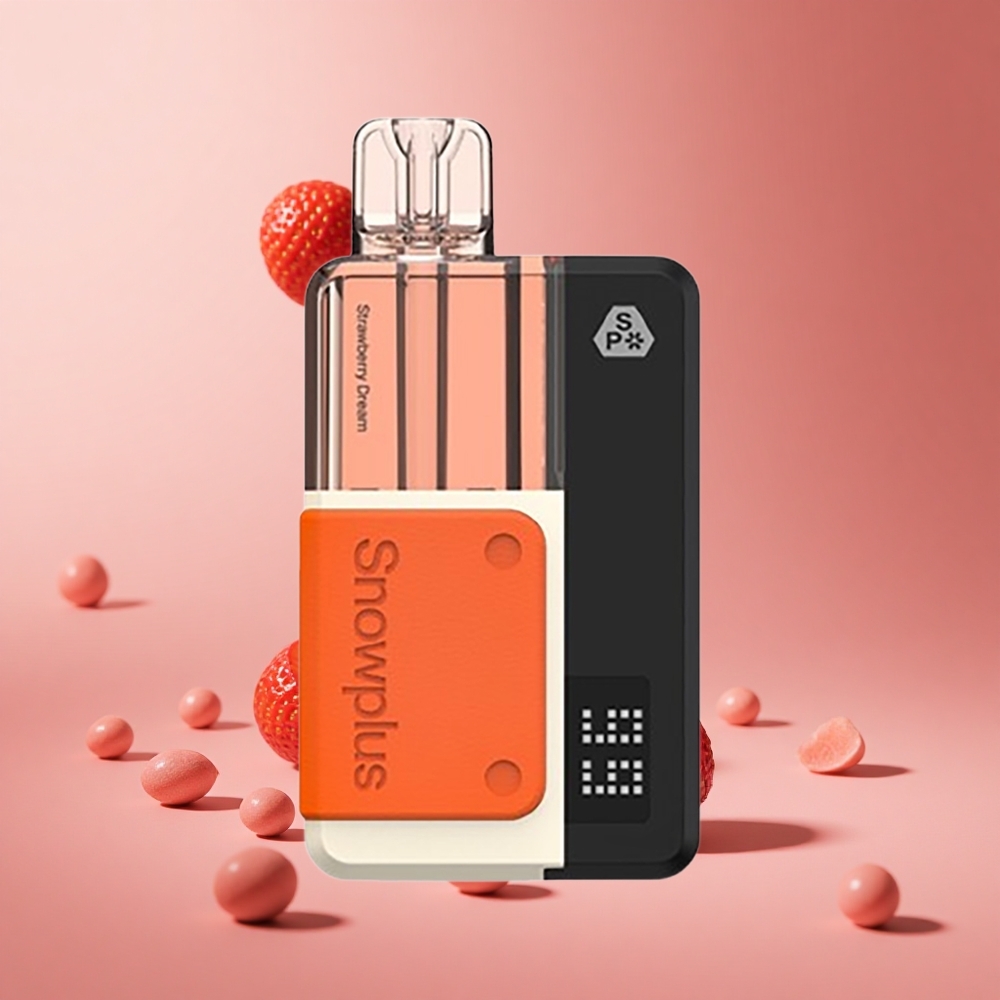 Çilek Rüyası Snowplus Swift 5000 Puff Önceden Doldurulmuş Pod Kit 1000 mAh Pil Kapasitesi ve 2 10 ml E-sıvı Hacmi