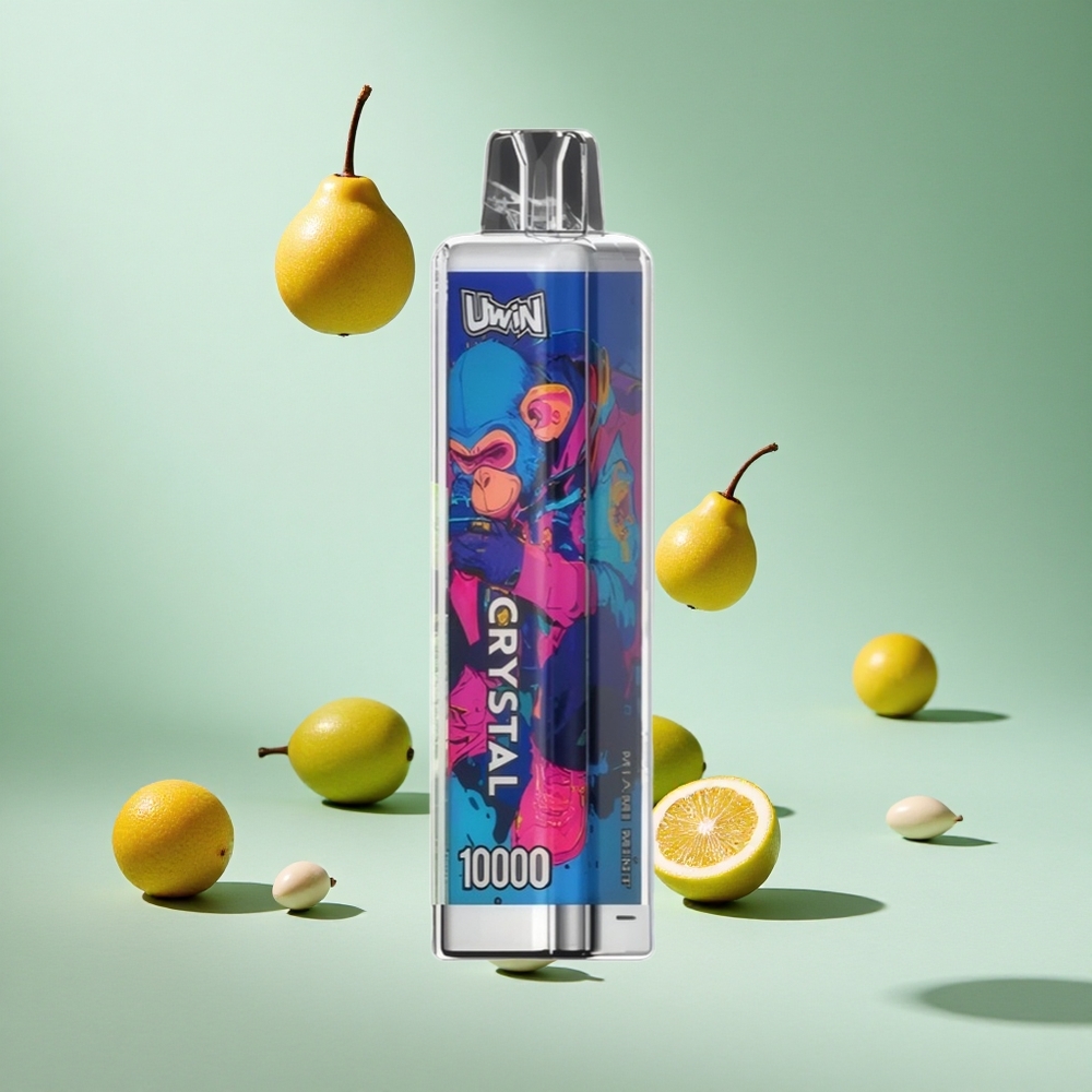 Miami Nanesi Uwin Crystal 10000 Puffs 18ml E-Sıvı Kapasitesi ve RGB Işıklar