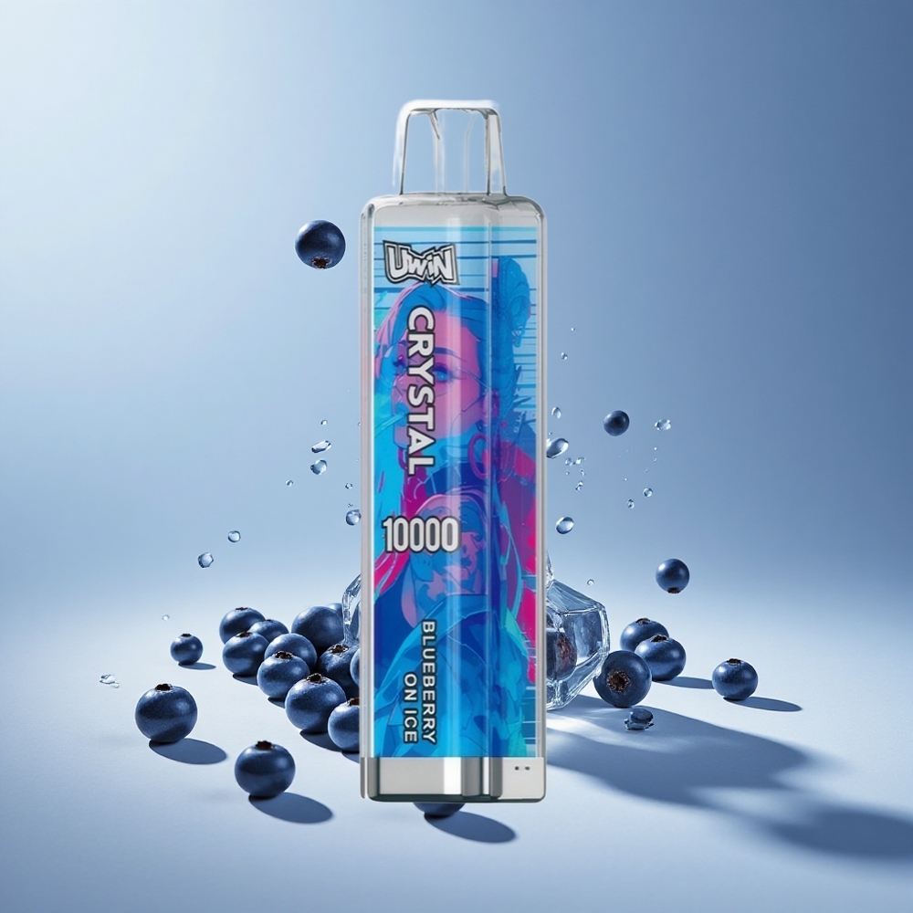 Yaban Mersini Buzlu Uwin Crystal 10.000 Puff 18ml E-Sıvı Kapasitesi ve RGB Aydınlatma