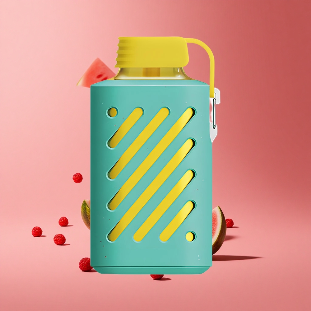 Ahududu Karpuz VOZOL GEAR 10000 Kullan-At Vape 10000 Puf 20 ml E-sıvı Kapasitesi