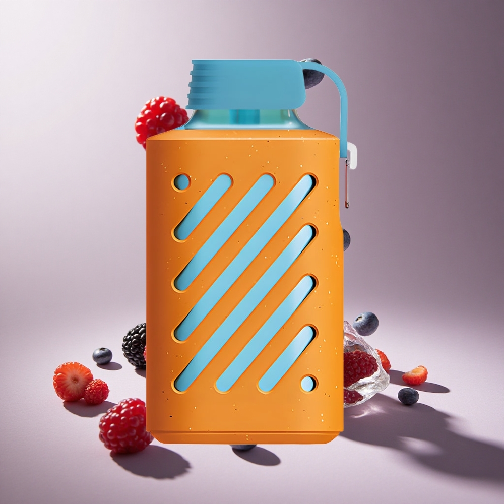 Böğürtlen Buz VOZOL GEAR 10000 Kullan at Vape 10000 Puff 20 ml E-sıvı Kapasitesi