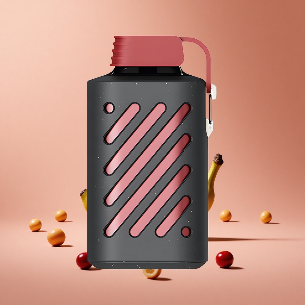 Ejderha Meyvesi Muz Kiraz VOZOL GEAR 10000 Kullan-At Vape 10000 Puf 20 ml E-sıvı Kapasitesi