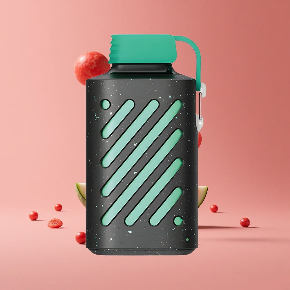 Karpuzlu Sakızlı VOZOL GEAR 10000 Kullan-At Vape 10000 Puf 20 ml E-sıvı Kapasitesi