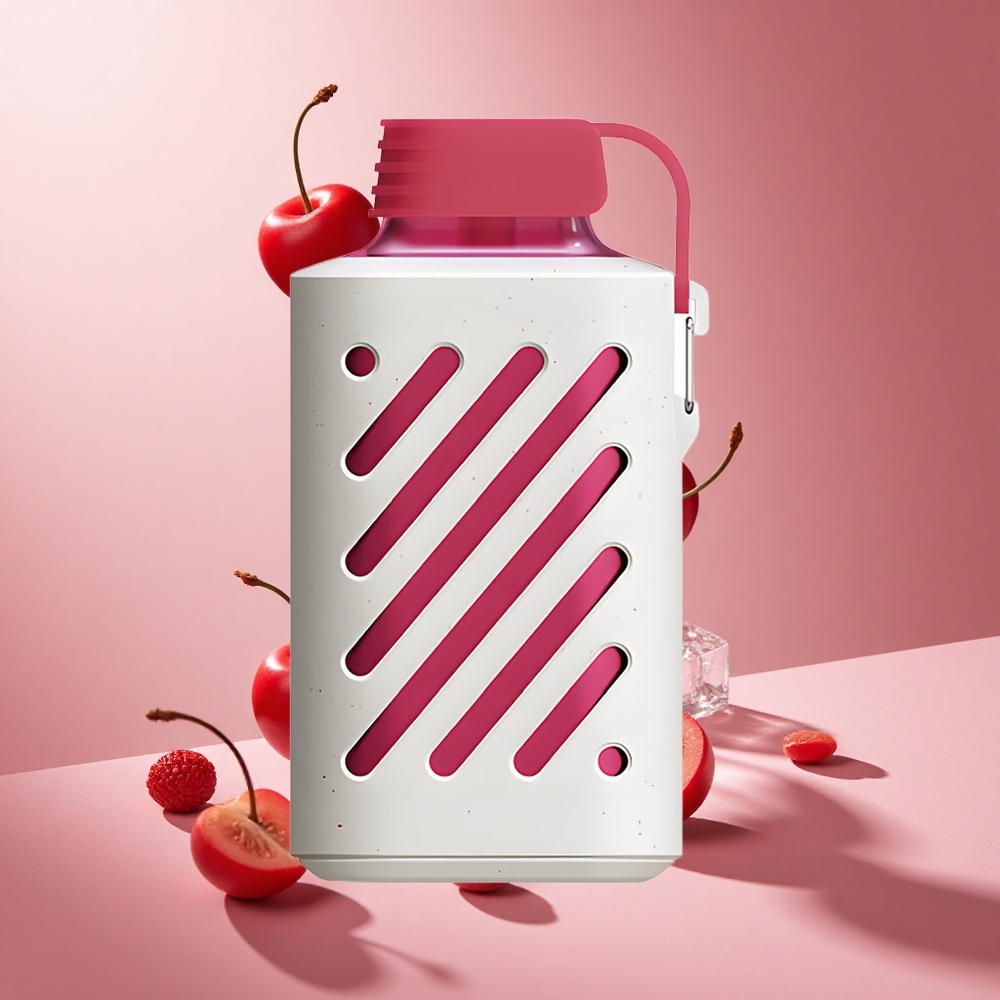 Kiraz Buz VOZOL GEAR 10000 Tek Kullanımlık Vape 10000 Puff 20 ml E-sıvı Kapasitesi