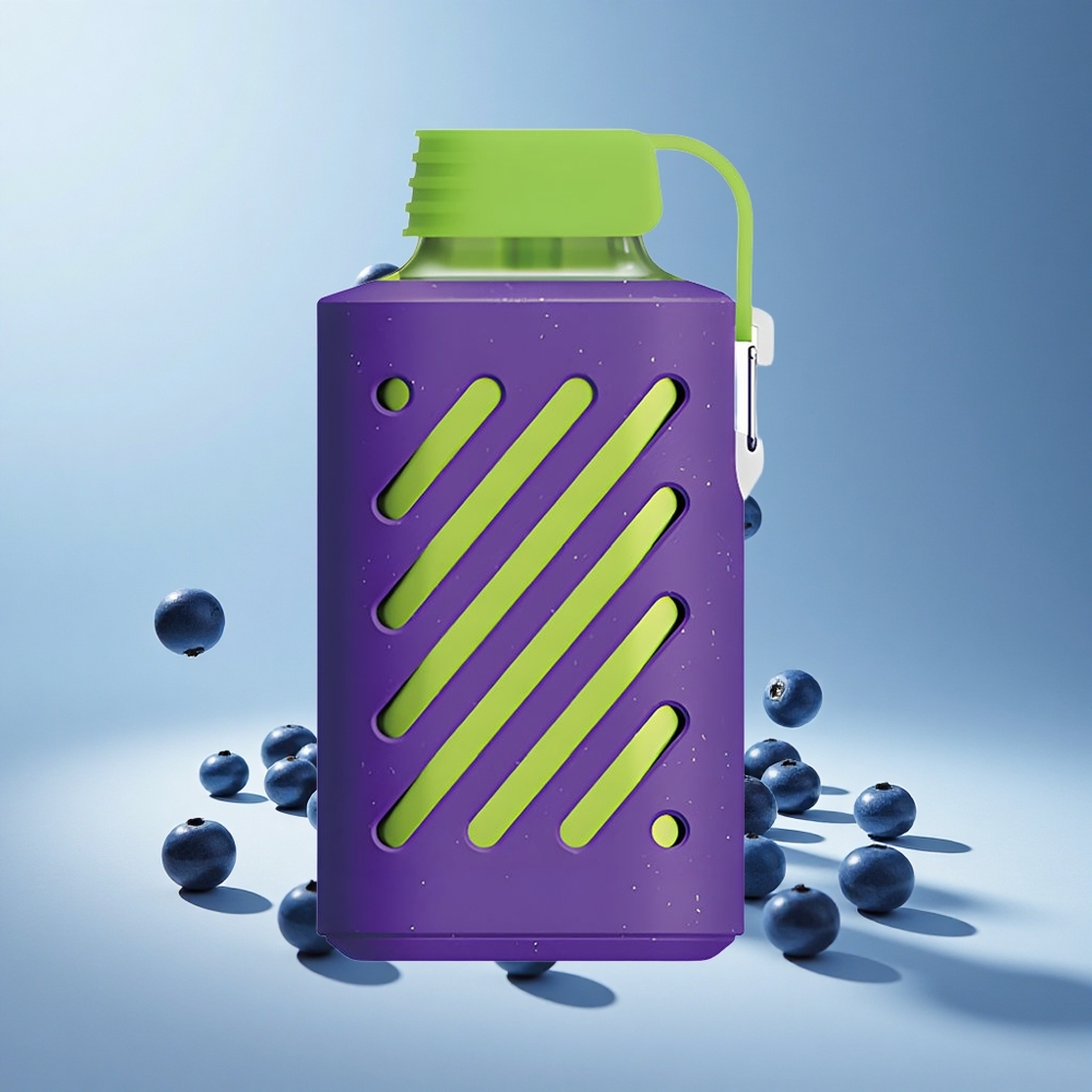 Mavi Böğürtlen Buz VOZOL GEAR 10000 Kullan At Vape 10000 Puf 20 ml E-sıvı Kapasitesi