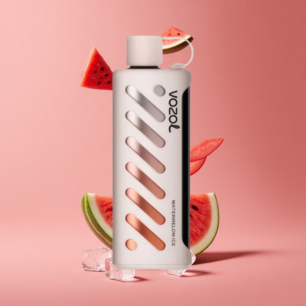 Karpuz Buzlu VOZOL Gear Shisha 25000 Puffs Kullan-At Vape 30 Lezzetli Aroma Akıllı Çip: S.i.L.C Teknolojisi