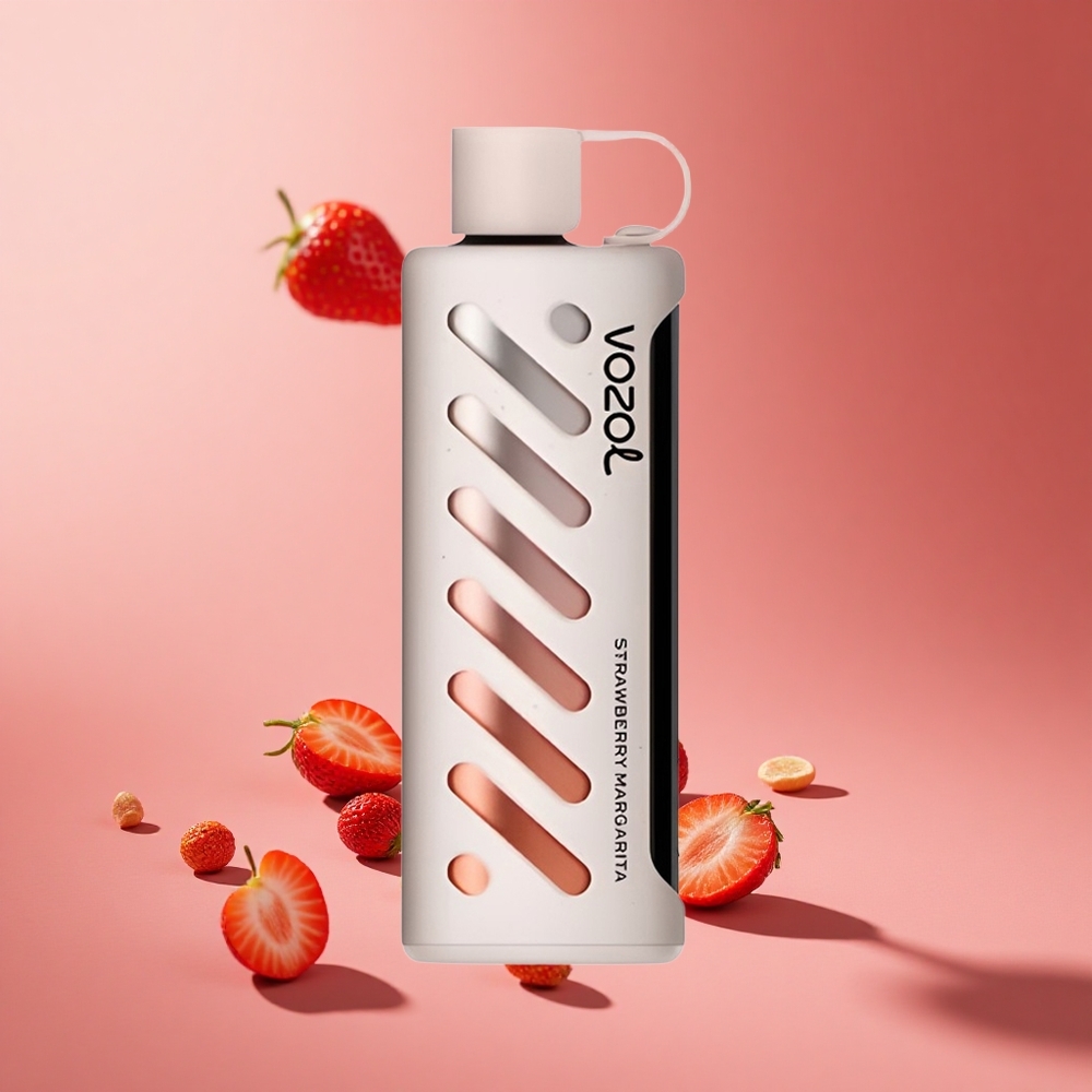 Çilek Margarita VOZOL Gear Shisha 25000 Puffs 30 Lezzetli Aroma ve Çift Mesh Çift Mod