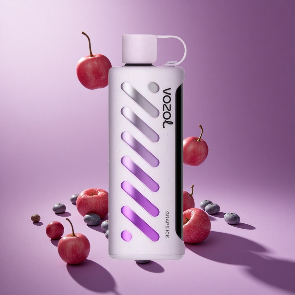 Üzüm Buz VOZOL Gear Shisha 25000 Puff Çift Mesh Çift Modlu Tek Kullanımlık Vape
