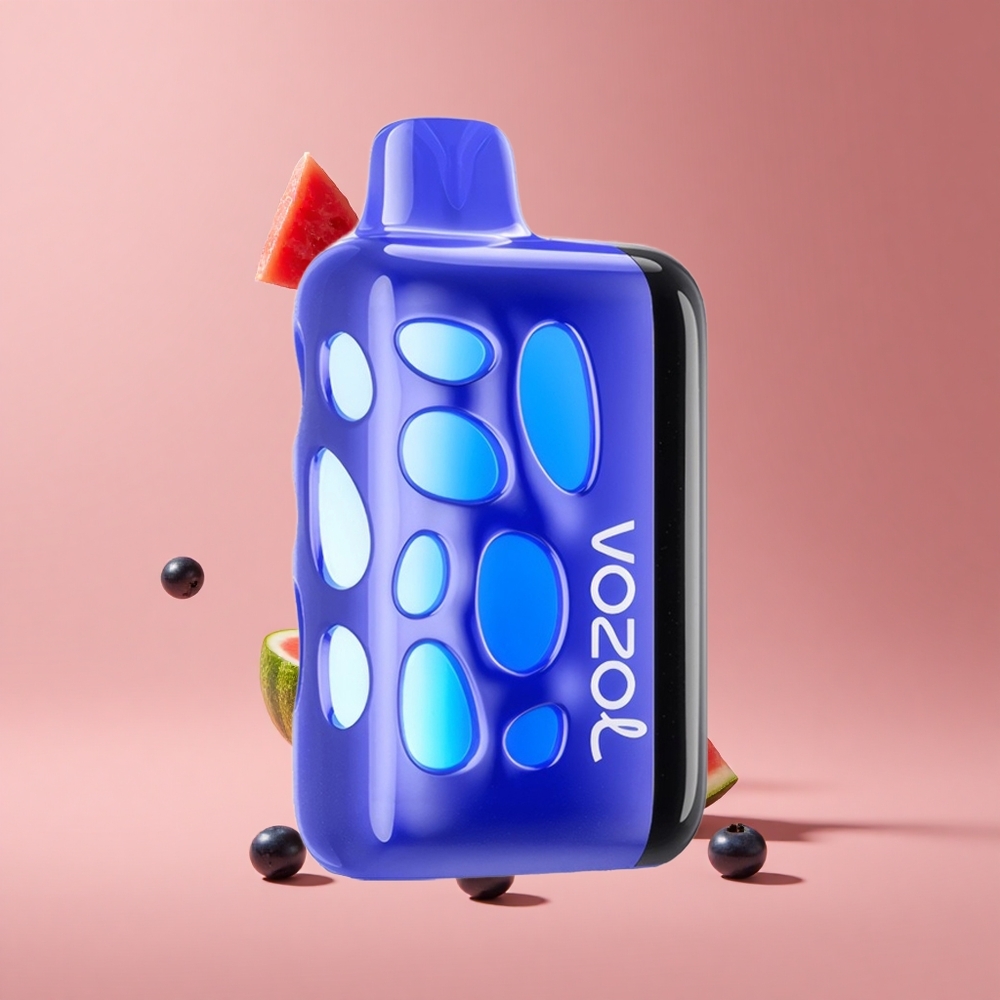 Yaban Mersini Karpuz VOZOL RAVE 40000 Kullan at Vape 20/50mg/ml Nikotin 1000mAh Pil Kapasitesi