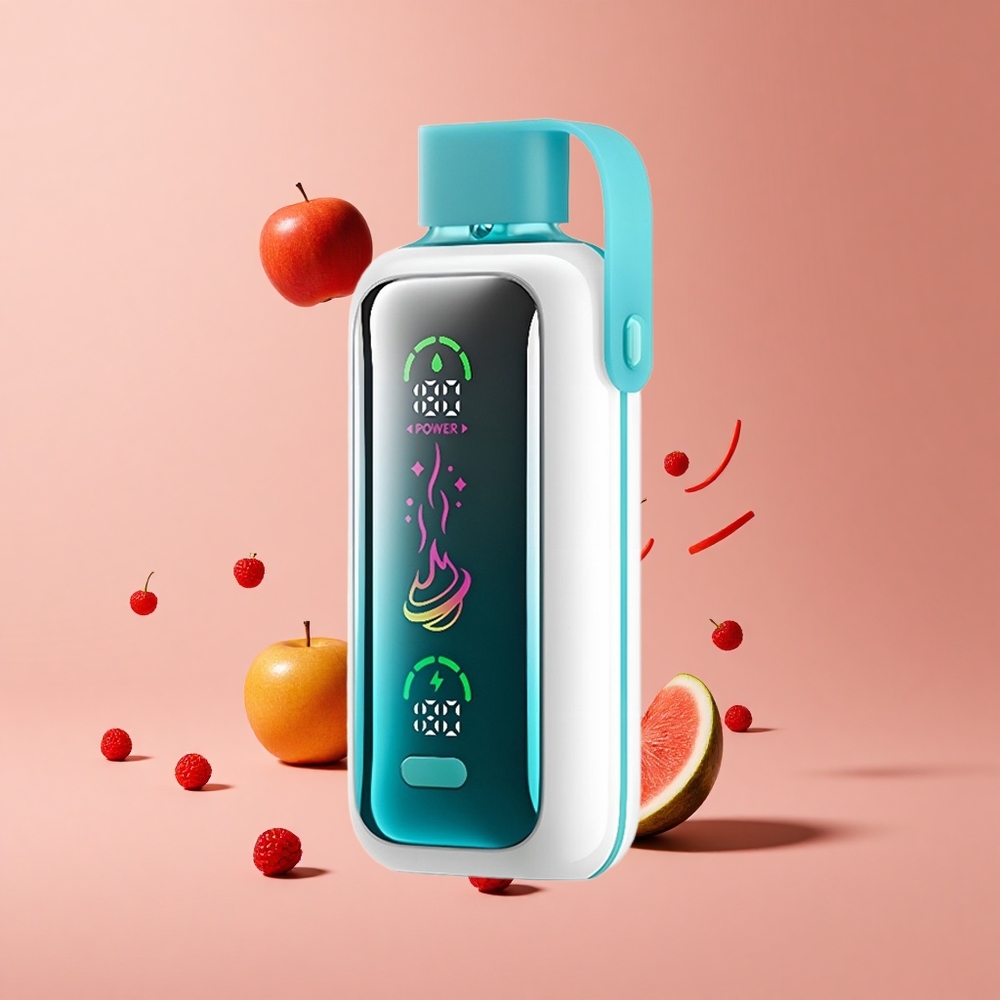 Ahududu Elma Karpuz Ananas VOZOL Star 20000 Puffs 650mAh Pil Kapasitesi 2.2" HD Ayna Ekran