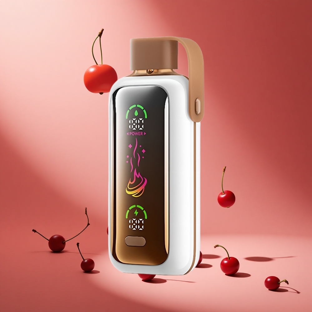 Vişne Kola VOZOL Star 20000 Puffs 2.2" HD Ayna Ekran Çift Mesh Şekersiz Tek Kullanımlık Vape