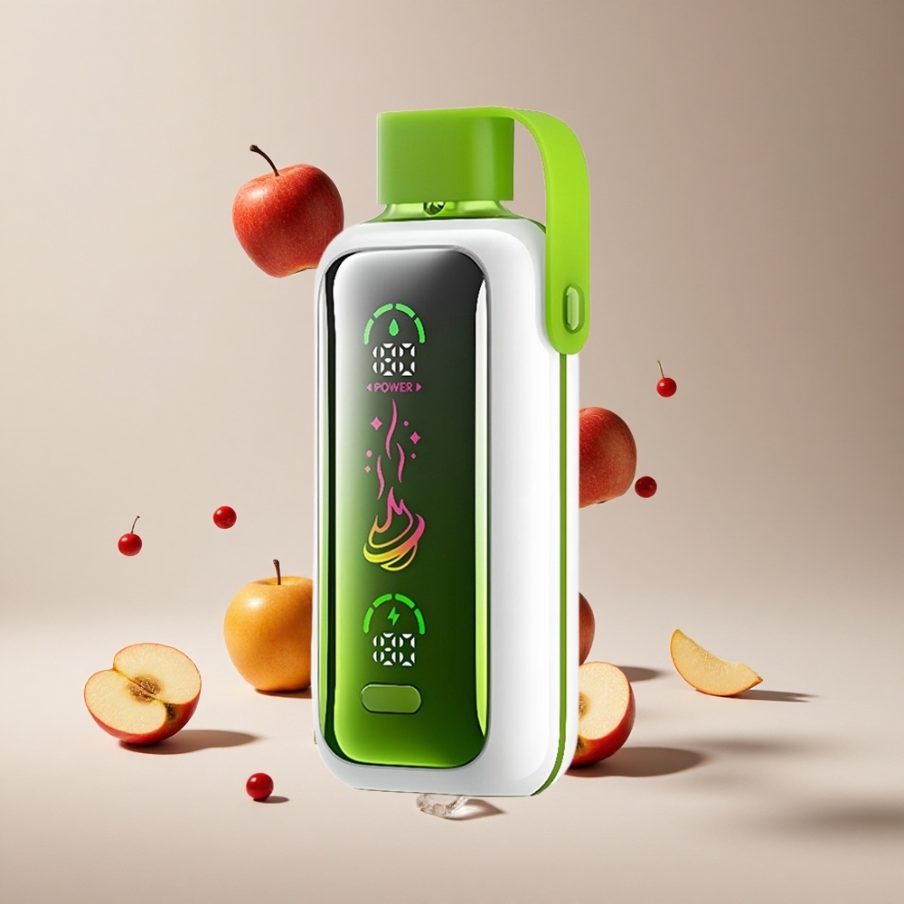 Çift Elma Buz VOZOL Star 20000 Puffs Çift Mesh 650mAh