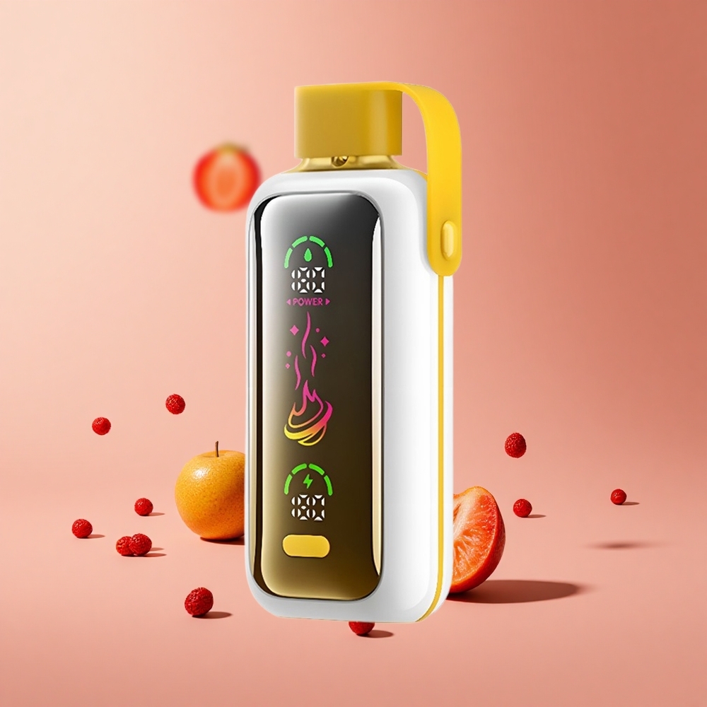 Çilek Mango VOZOL Star 20000 Puffs 650mAh Pil Kapasitesi 2.2" HD Ayna Ekran Tek Kullanımlık Vape