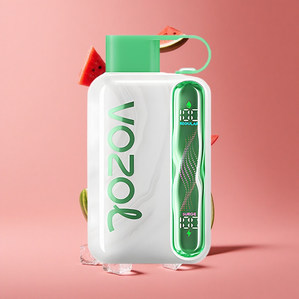 Karpuz Buzlu VOZOL STAR 40000 Puffs Şarjlı Nargile Pil Kapasitesi: 1000mAh Nikotin Seviyesi: 20/50mg/ml