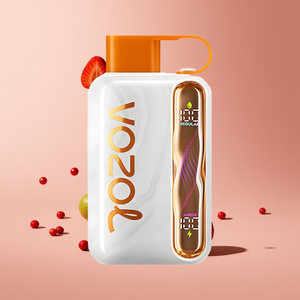 Çilek Kivi VOZOL STAR 40000 Puffs Tek Kullanımlık Vape 1000mAh Pil Kapasitesi Type-C Şarj Portu