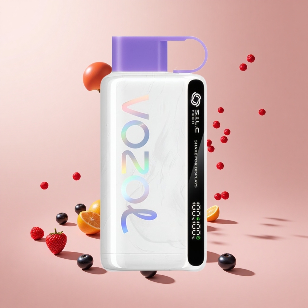 Karışık Meyveler VOZOL STAR 9000/12000 Tek Kullanımlık Vape 650mAh Pil Kapasitesi 9000/1200 Puf