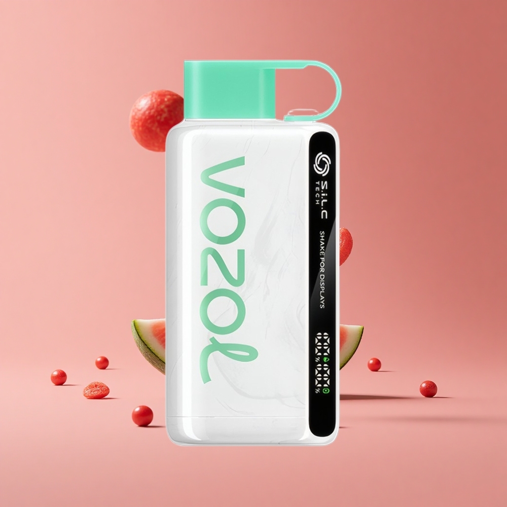 Karpuzlu Sakız VOZOL STAR 9000/12000 Tek Kullanımlık Vape 650mAh Pil Kapasitesi UP TO 9000/12000 Puffs