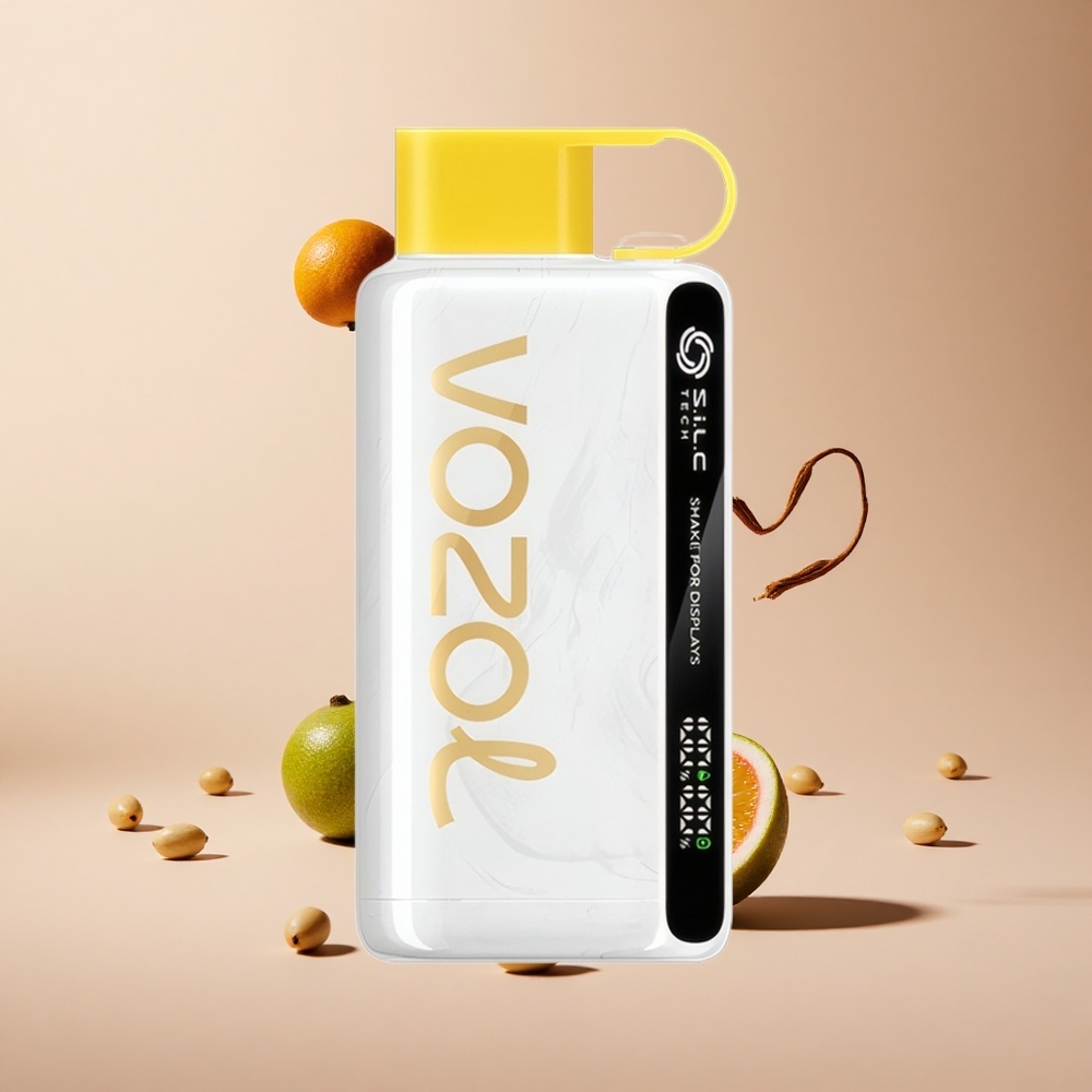 Kivi Tutku Meyvesi Guava VOZOL STAR 9000/12000 Tek Kullanımlık Vape Sallama Görüntüleme 650mAh Pil Kapasitesi