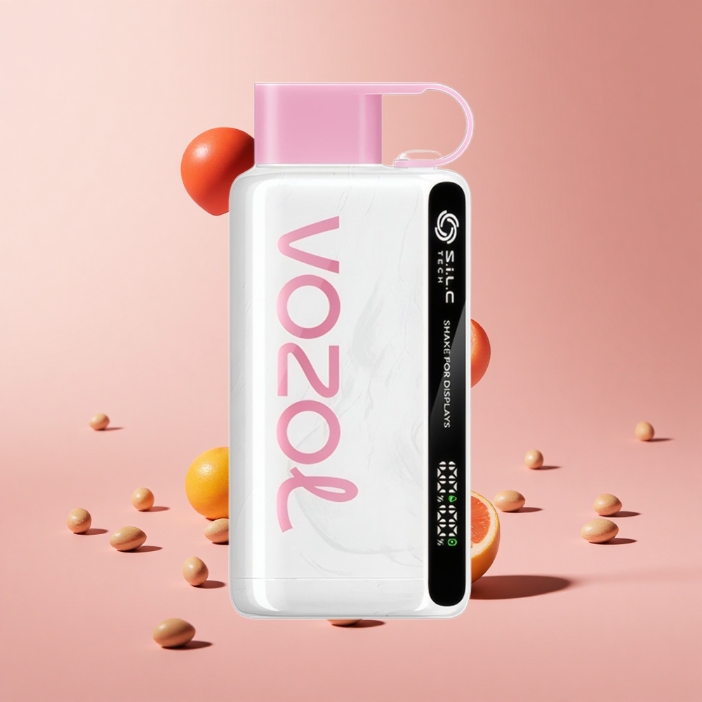 Krema Şekerleri VOZOL STAR 9000/12000 Kullan-At Vape 650mAh Pil Kapasitesi 0/20/50mg/ml Nikotin