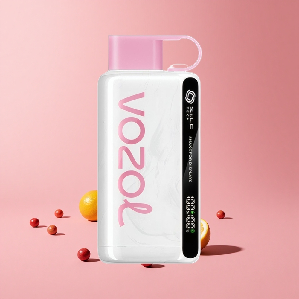 Pembe Limonata VOZOL STAR 9000/12000 Tek Kullanımlık Vape Sallama Göstergeli 650mAh Pil Kapasitesi