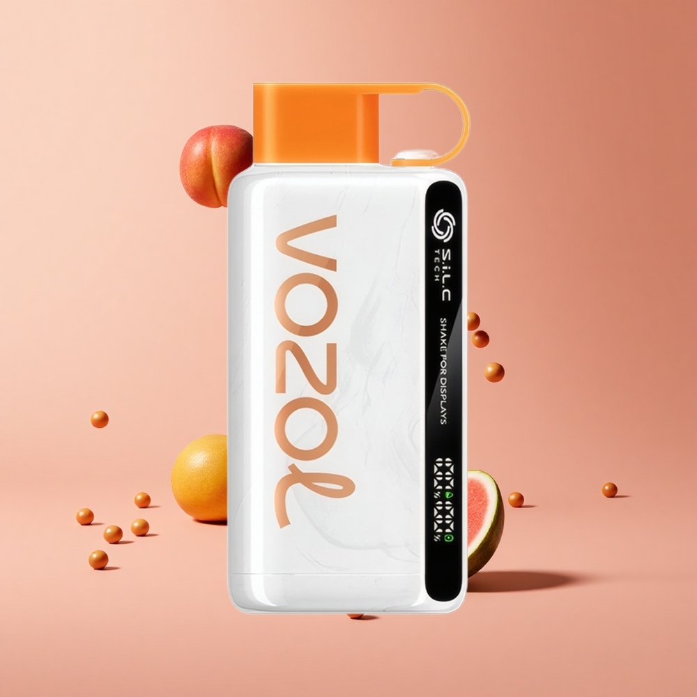 Şeftali Mango Karpuz VOZOL STAR 9000/12000 Tek Kullanımlık Vape 650mAh Pil Kapasitesi 9000/12000 Puf