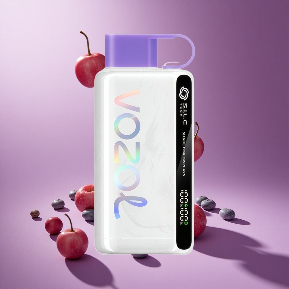 Üzüm Buz VOZOL STAR 9000/12000 Kullan-At Vape 9000/12000 Puf S.i.L.C TECH ve 650mAh Pil Kapasitesi