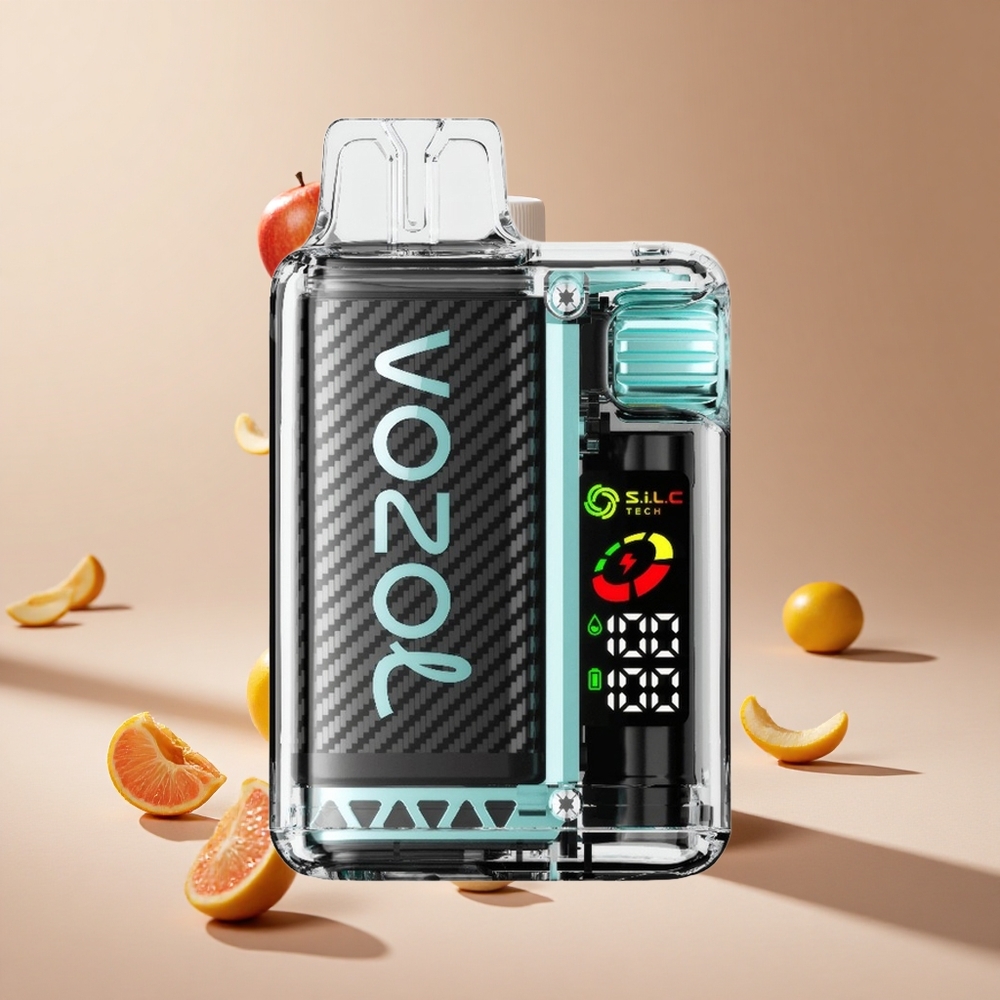 Ekşi Elma Buz VOZOL Vista 20000 Puffs Şarj Edilebilir Pil: 650mAh Nikotin Yoğunluğu: %2