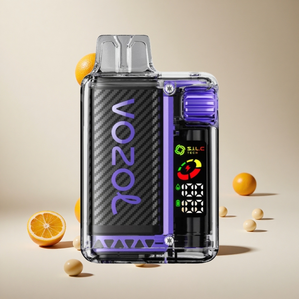 Mürver Greyfurt VOZOL Vista 20.000 Puffs Şarj Edilebilir Pil: 650mAh Nikotin Yoğunluğu: %2