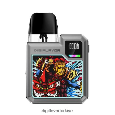 Digiflavor Geekvape Pods J0R2DL49 savaşçı gri | Digiflavor Digi-Q kapsül kiti