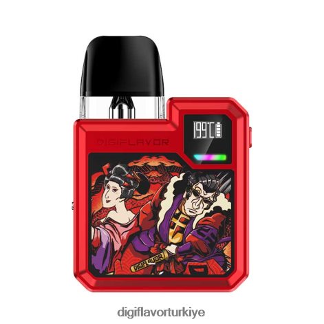 Digiflavor Vape For Sale J0R2DL50 samuray kırmızısı | Digiflavor Digi-Q kapsül kiti