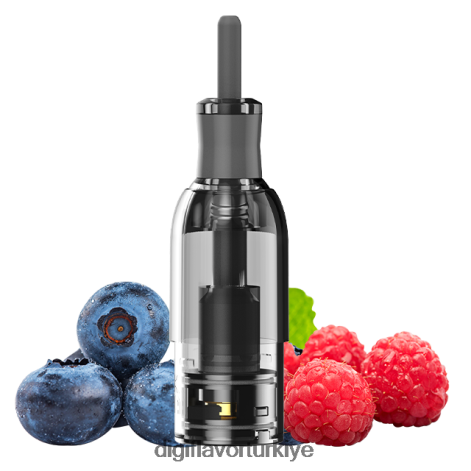 Digiflavor Pod J0R2DL34 yaban mersini ekşi ahududu | Digiflavor M1 tankı